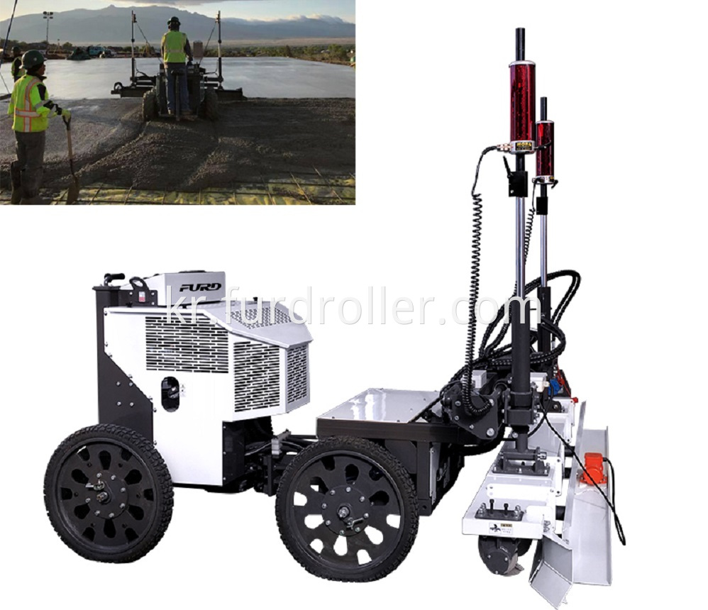 Ride On Concrete Vibration Laser Screed